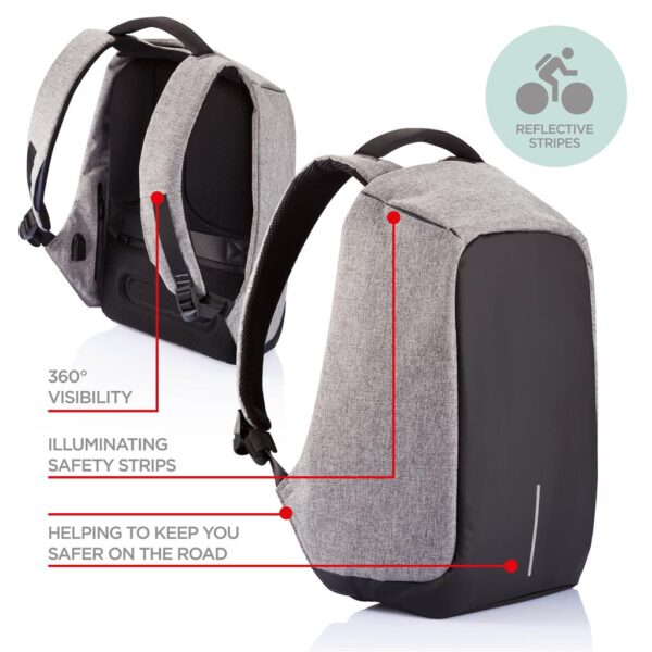 ANTI THEFT BACKPACK WITH USB CABLE - Image 2