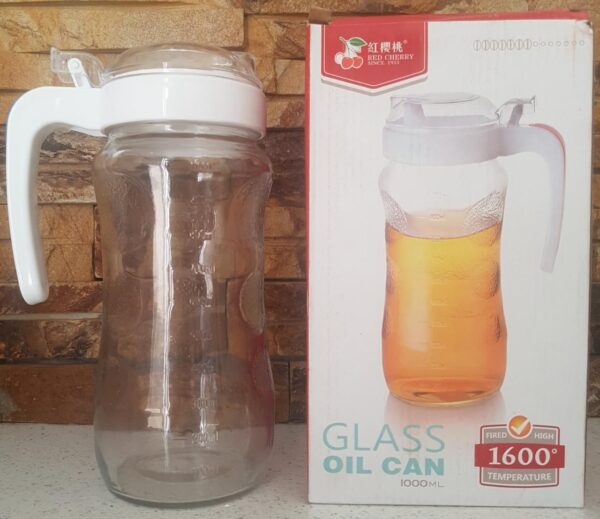 GLASS OIL DISPENSER 1000ML - Image 2