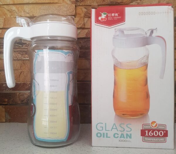 GLASS OIL DISPENSER 1000ML