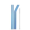 STAINLESS STEEL REUSABLE STRAWS WITH BRUSH - 3PC SET - Image 4